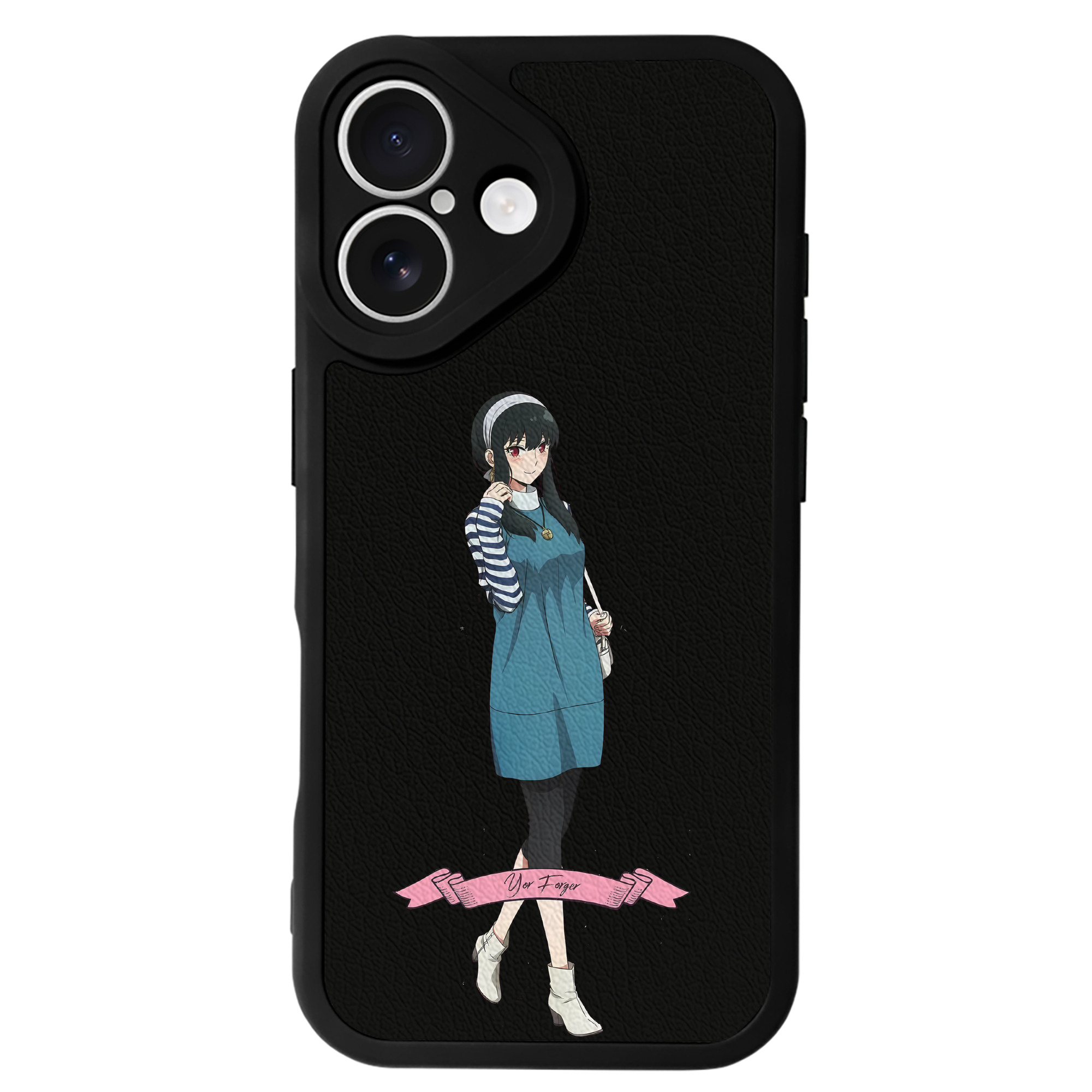 （画像用） SPY×FAMILY间谍家家酒 【iPhone 16シリーズ対応】シリコンスマホケース（レザー調） 材質：シリコン